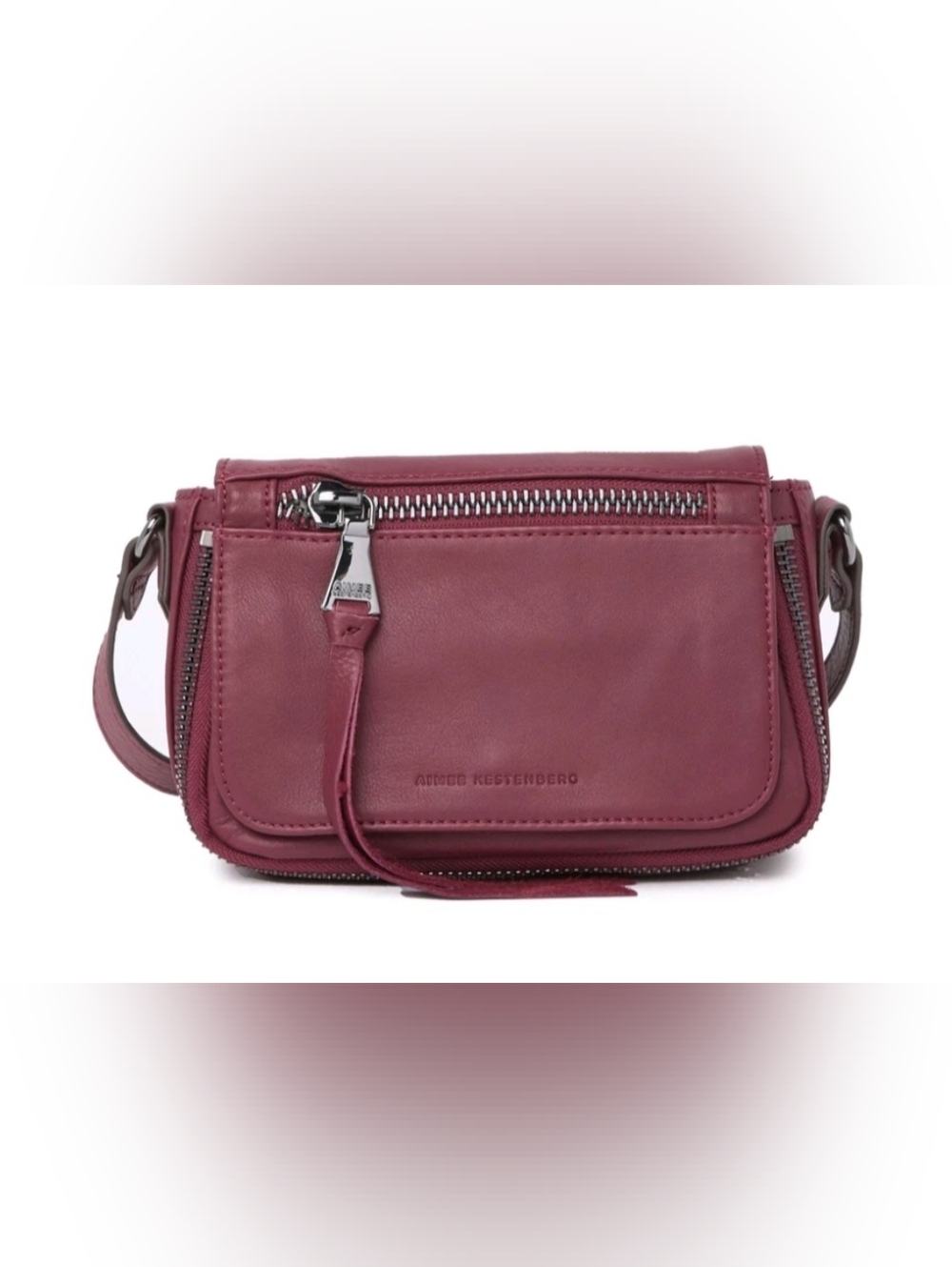 NWT Aimee Kestenberg Burgundy Crossbody Bag (Never Used - smokin' deal!)